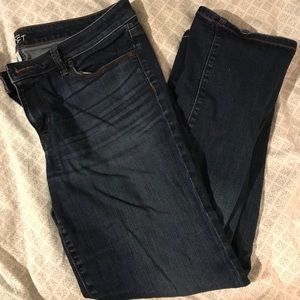 Loft jeans modern straight size 12